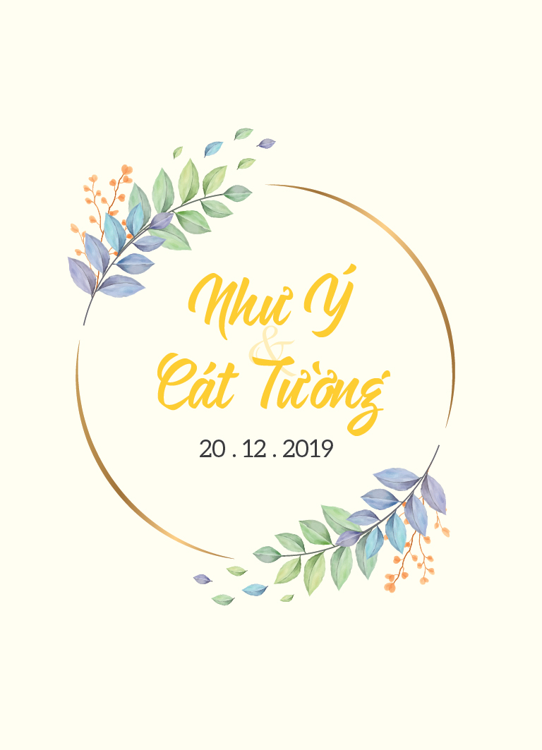 Thiệp cưới hiện đại Miền Bắc 13 x 18 I2 3d-01